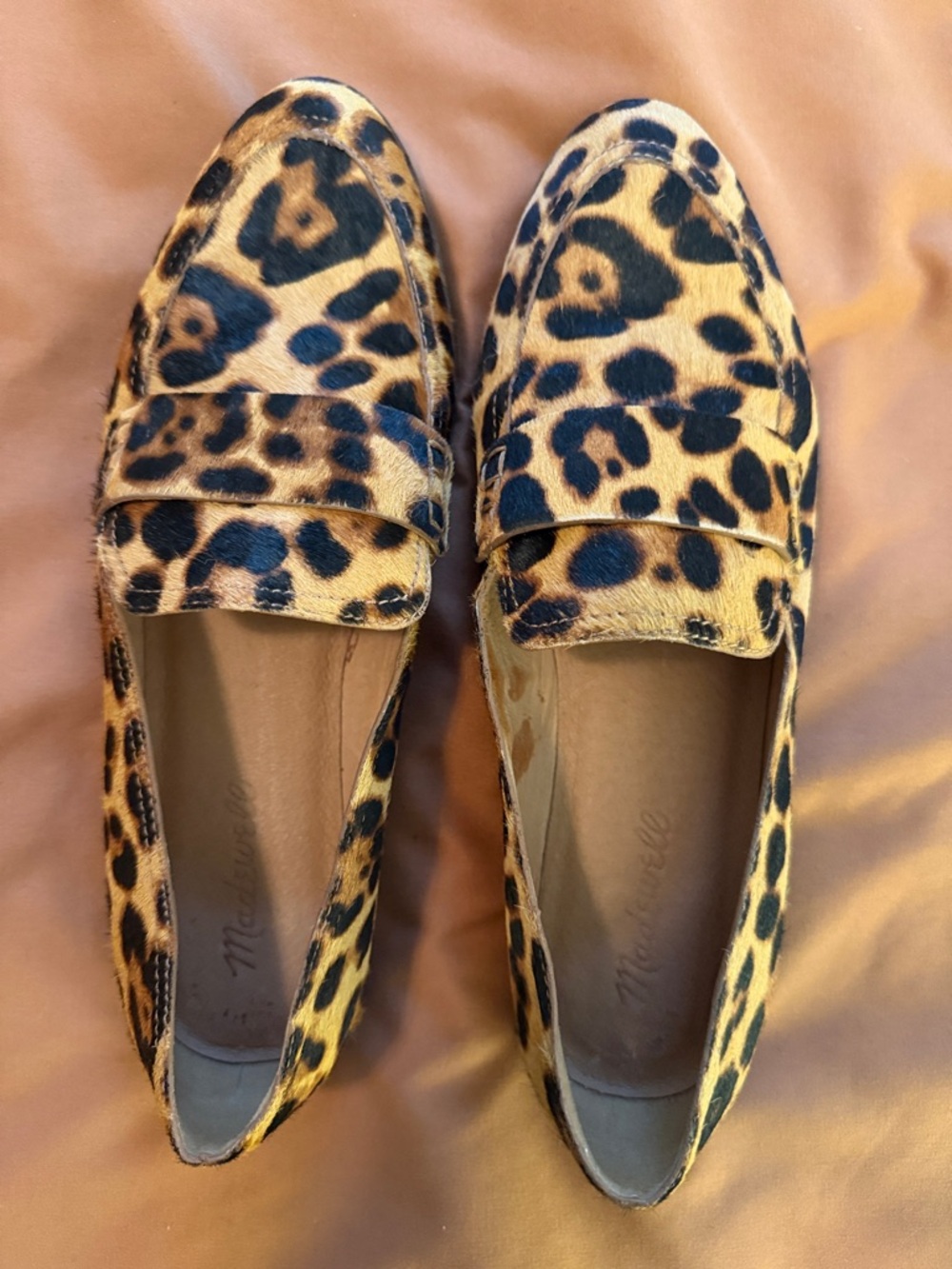 Madewell Leopard Print Loafers in Tan and Black - Picture 5 of 5